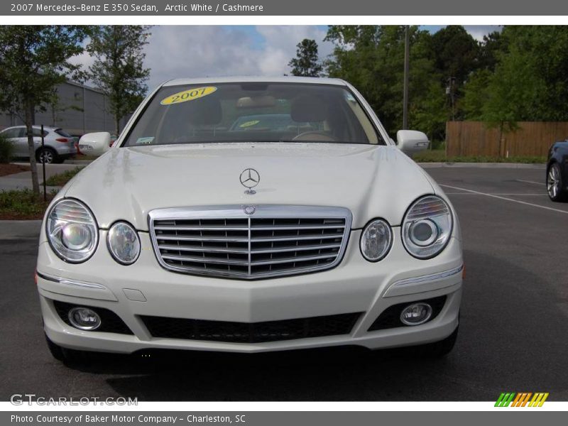 Arctic White / Cashmere 2007 Mercedes-Benz E 350 Sedan