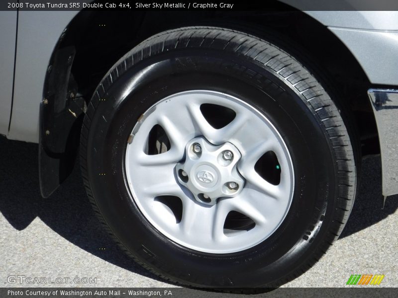 Silver Sky Metallic / Graphite Gray 2008 Toyota Tundra SR5 Double Cab 4x4