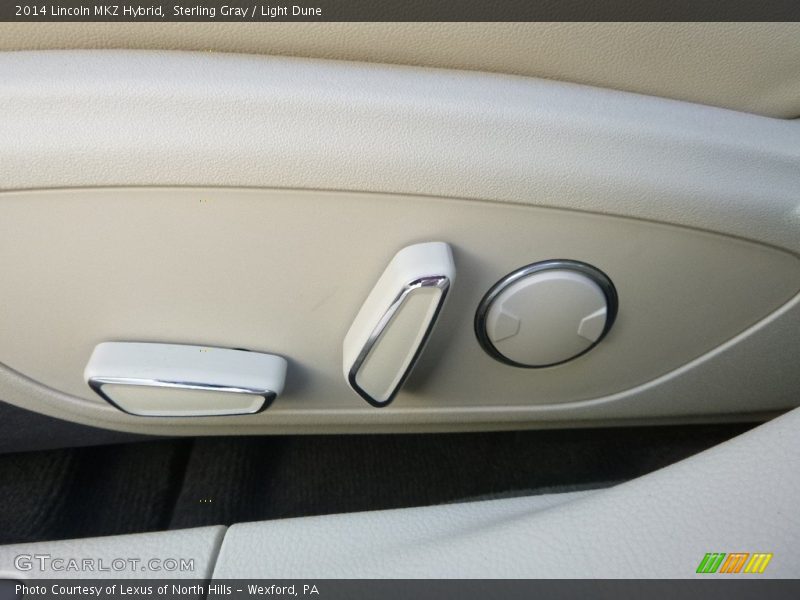 Sterling Gray / Light Dune 2014 Lincoln MKZ Hybrid