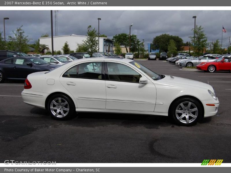 Arctic White / Cashmere 2007 Mercedes-Benz E 350 Sedan