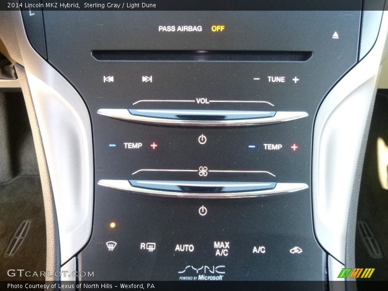 Sterling Gray / Light Dune 2014 Lincoln MKZ Hybrid