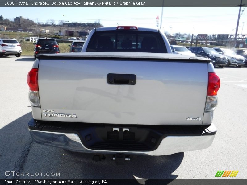 Silver Sky Metallic / Graphite Gray 2008 Toyota Tundra SR5 Double Cab 4x4