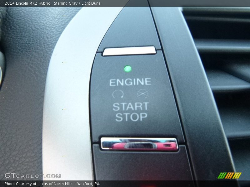 Sterling Gray / Light Dune 2014 Lincoln MKZ Hybrid