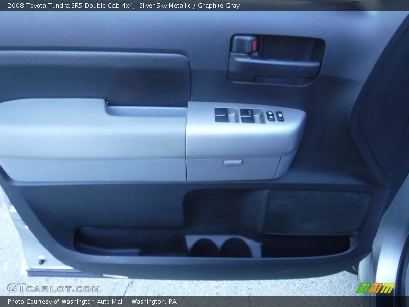 Silver Sky Metallic / Graphite Gray 2008 Toyota Tundra SR5 Double Cab 4x4