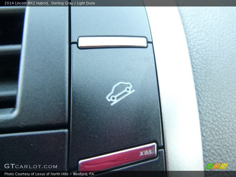 Sterling Gray / Light Dune 2014 Lincoln MKZ Hybrid
