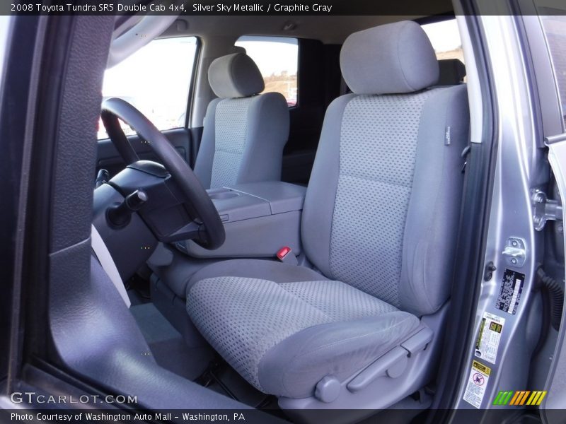 Silver Sky Metallic / Graphite Gray 2008 Toyota Tundra SR5 Double Cab 4x4