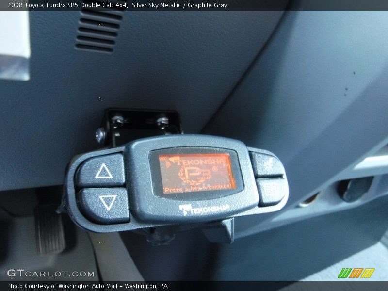 Silver Sky Metallic / Graphite Gray 2008 Toyota Tundra SR5 Double Cab 4x4
