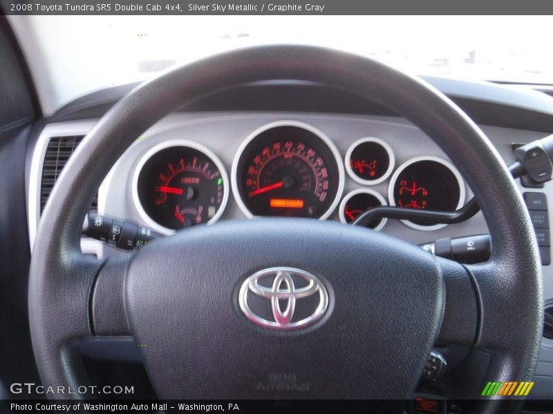 Silver Sky Metallic / Graphite Gray 2008 Toyota Tundra SR5 Double Cab 4x4