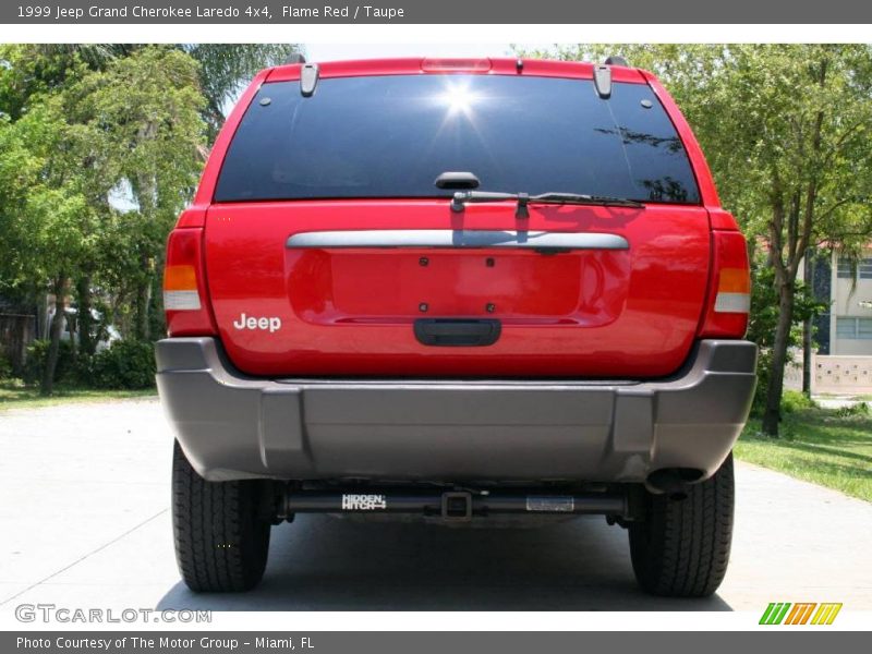 Flame Red / Taupe 1999 Jeep Grand Cherokee Laredo 4x4