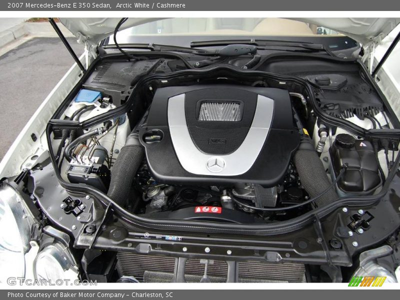Arctic White / Cashmere 2007 Mercedes-Benz E 350 Sedan