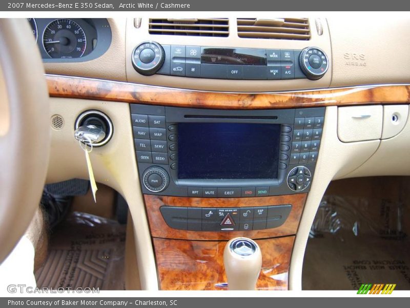 Arctic White / Cashmere 2007 Mercedes-Benz E 350 Sedan
