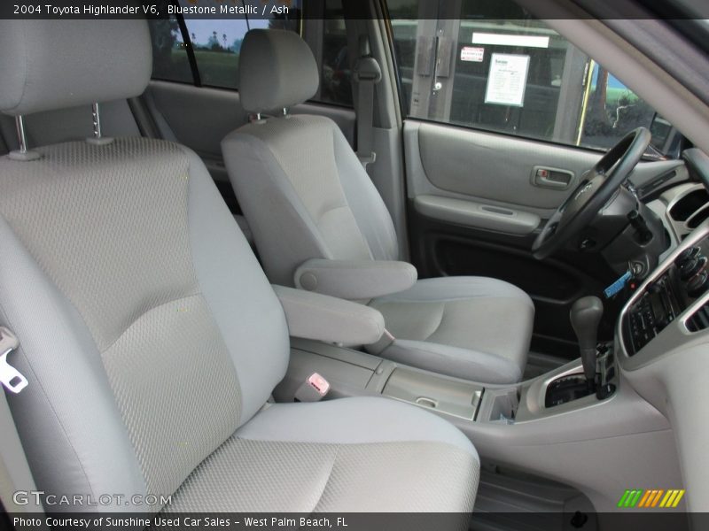 Bluestone Metallic / Ash 2004 Toyota Highlander V6