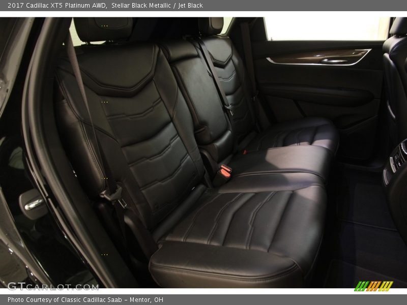 Stellar Black Metallic / Jet Black 2017 Cadillac XT5 Platinum AWD