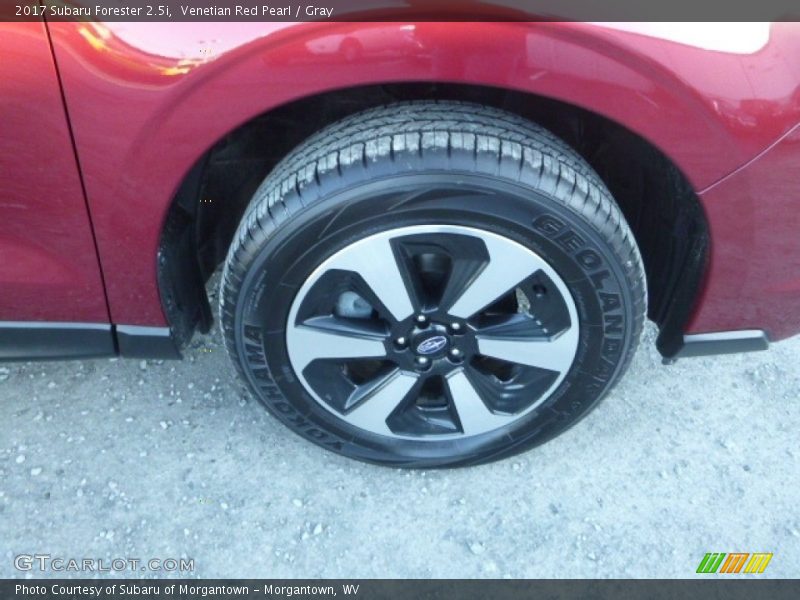 Venetian Red Pearl / Gray 2017 Subaru Forester 2.5i