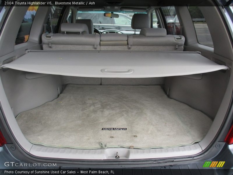 Bluestone Metallic / Ash 2004 Toyota Highlander V6