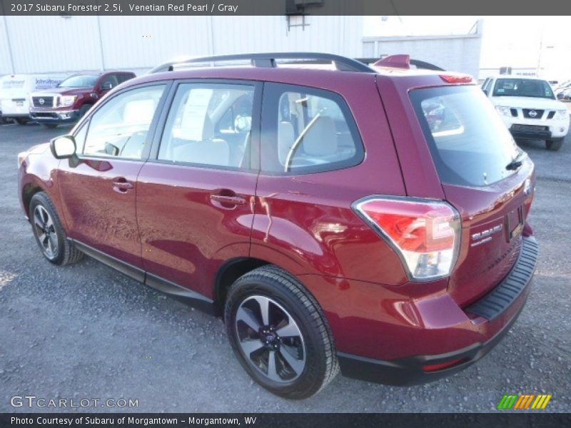 Venetian Red Pearl / Gray 2017 Subaru Forester 2.5i
