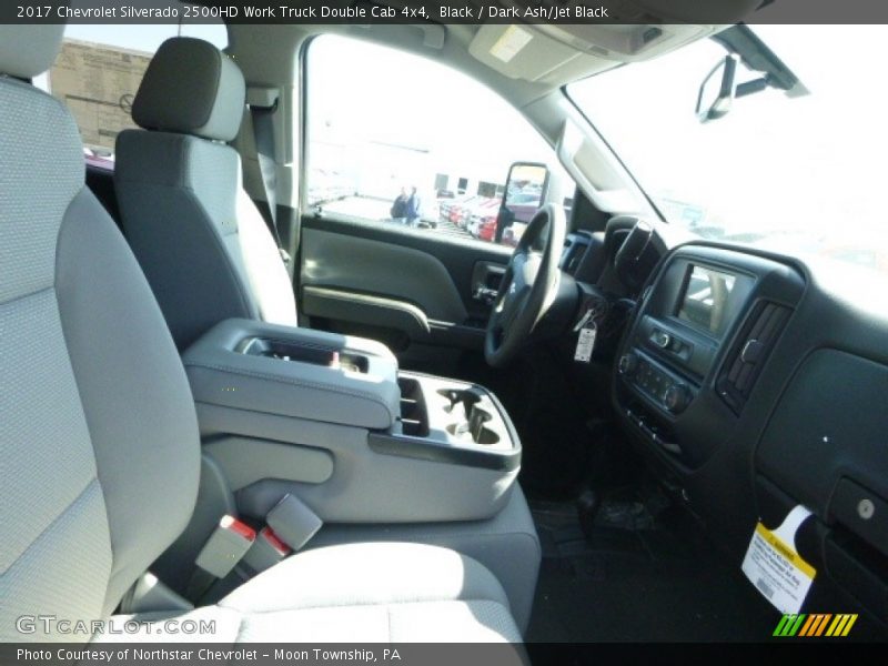 Black / Dark Ash/Jet Black 2017 Chevrolet Silverado 2500HD Work Truck Double Cab 4x4