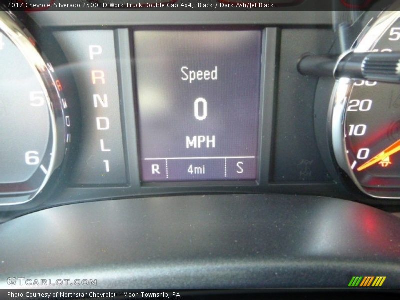 Black / Dark Ash/Jet Black 2017 Chevrolet Silverado 2500HD Work Truck Double Cab 4x4