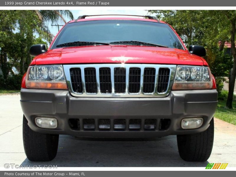 Flame Red / Taupe 1999 Jeep Grand Cherokee Laredo 4x4