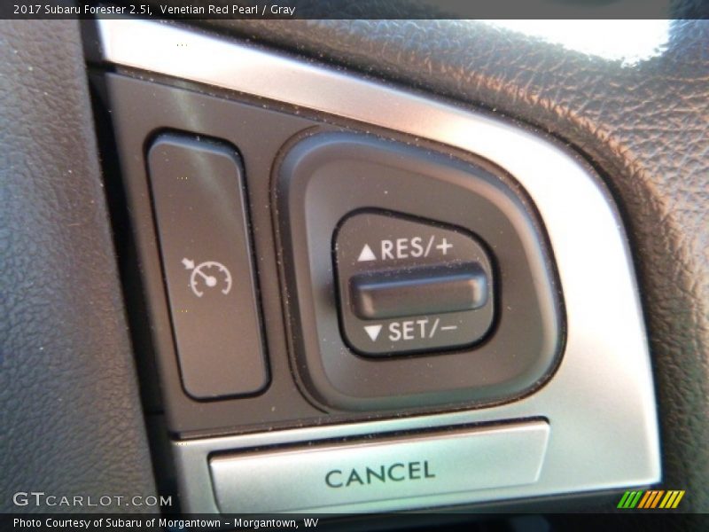 Venetian Red Pearl / Gray 2017 Subaru Forester 2.5i