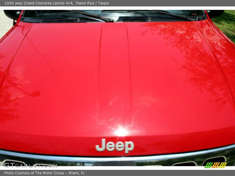 Flame Red / Taupe 1999 Jeep Grand Cherokee Laredo 4x4