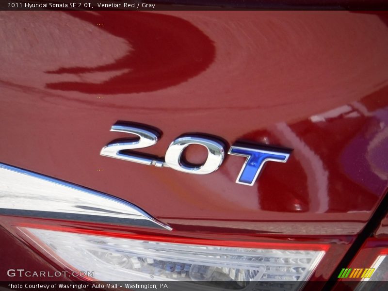 Venetian Red / Gray 2011 Hyundai Sonata SE 2.0T
