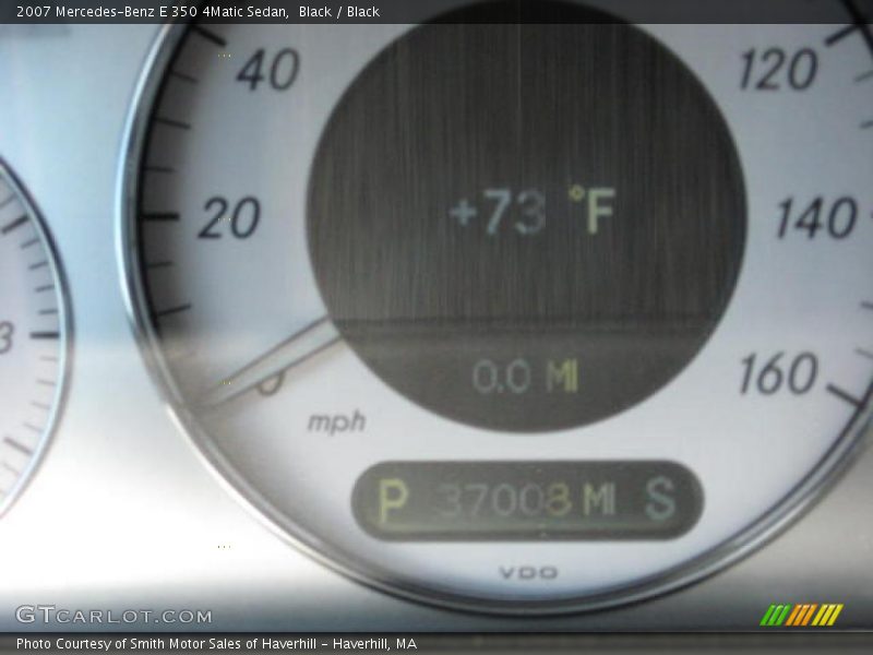 Black / Black 2007 Mercedes-Benz E 350 4Matic Sedan