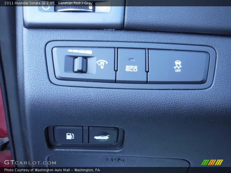 Venetian Red / Gray 2011 Hyundai Sonata SE 2.0T