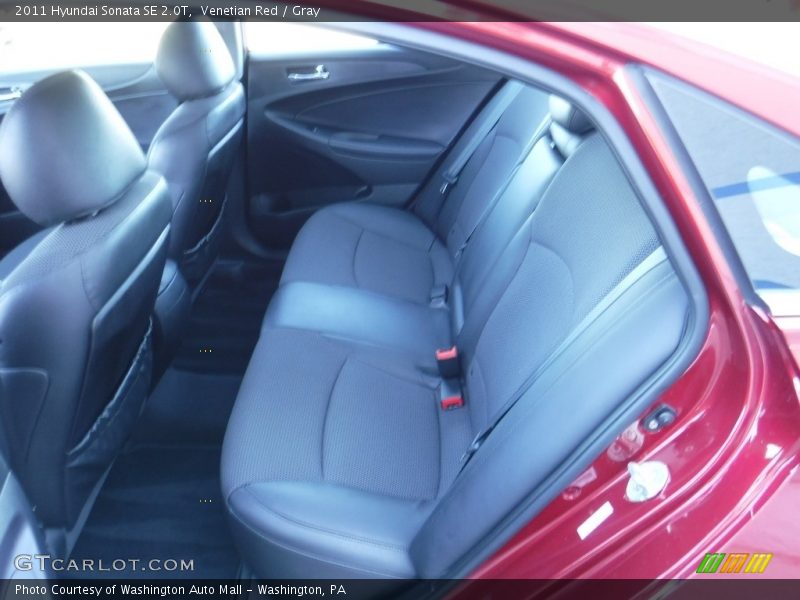 Venetian Red / Gray 2011 Hyundai Sonata SE 2.0T