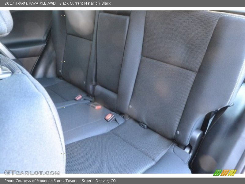 Black Current Metallic / Black 2017 Toyota RAV4 XLE AWD