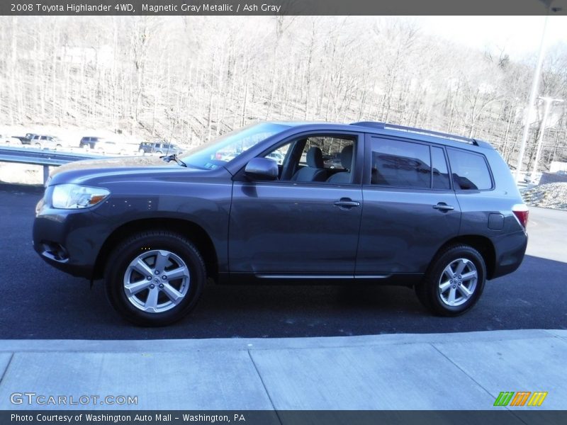 Magnetic Gray Metallic / Ash Gray 2008 Toyota Highlander 4WD