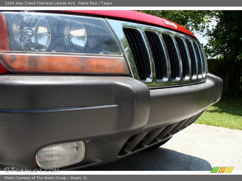 Flame Red / Taupe 1999 Jeep Grand Cherokee Laredo 4x4