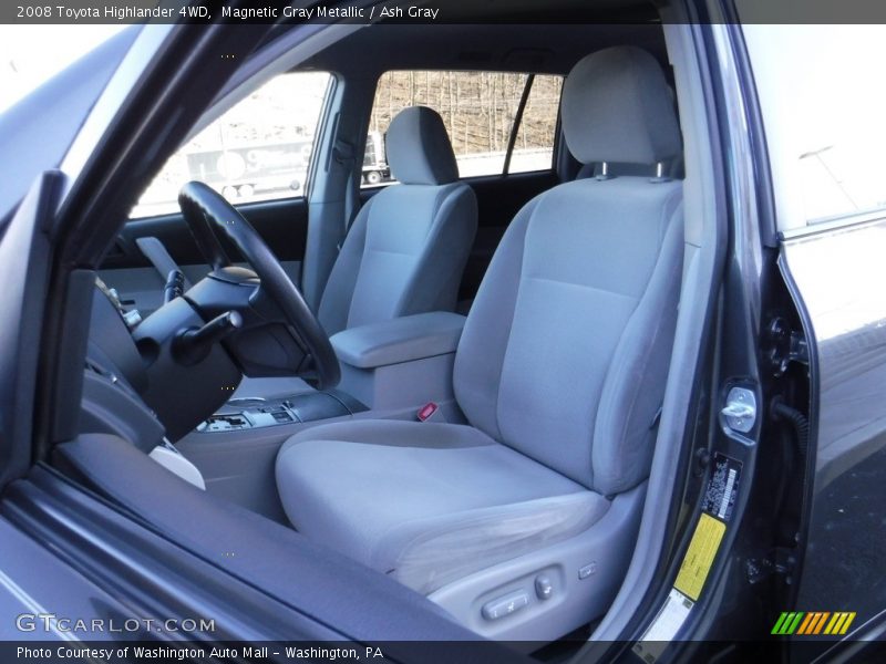 Magnetic Gray Metallic / Ash Gray 2008 Toyota Highlander 4WD