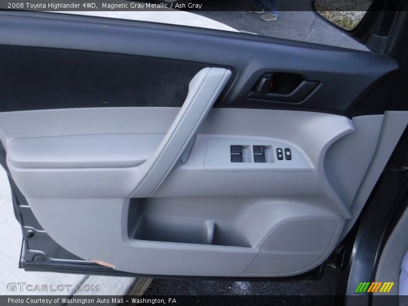 Magnetic Gray Metallic / Ash Gray 2008 Toyota Highlander 4WD