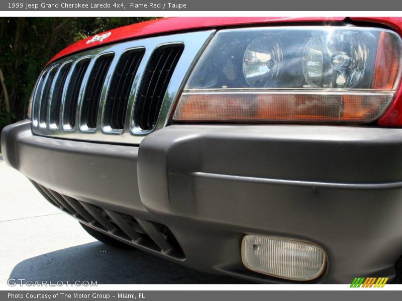 Flame Red / Taupe 1999 Jeep Grand Cherokee Laredo 4x4