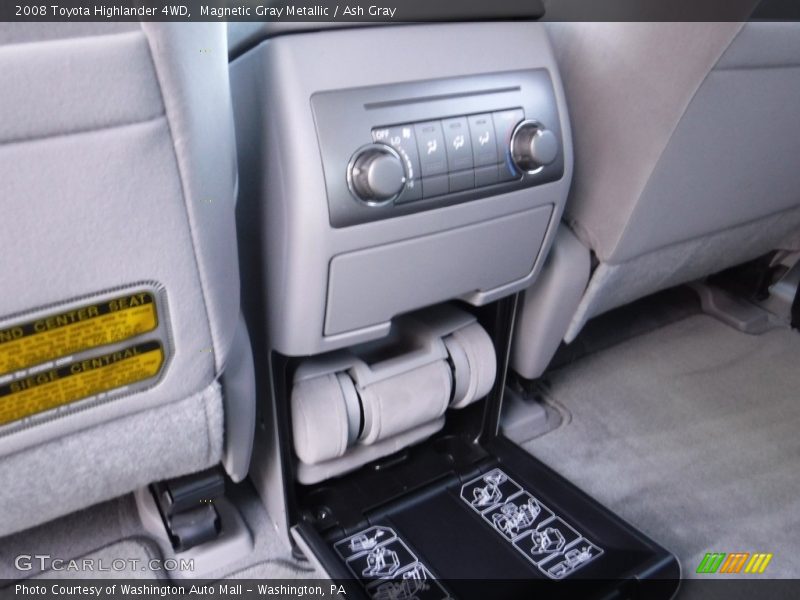 Magnetic Gray Metallic / Ash Gray 2008 Toyota Highlander 4WD