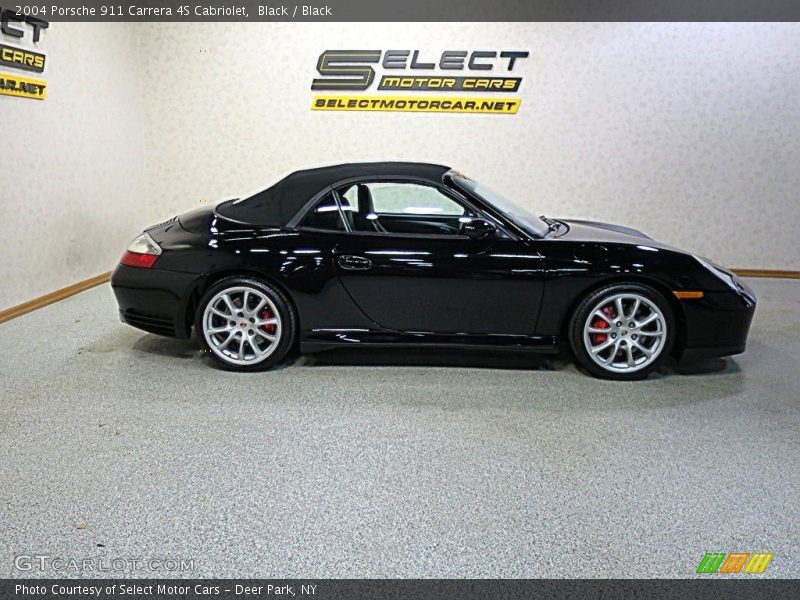 Black / Black 2004 Porsche 911 Carrera 4S Cabriolet