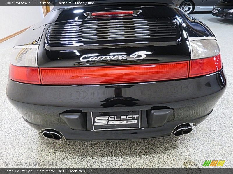 Black / Black 2004 Porsche 911 Carrera 4S Cabriolet