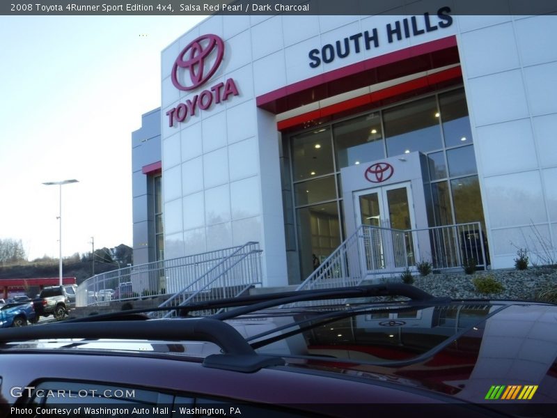 Salsa Red Pearl / Dark Charcoal 2008 Toyota 4Runner Sport Edition 4x4
