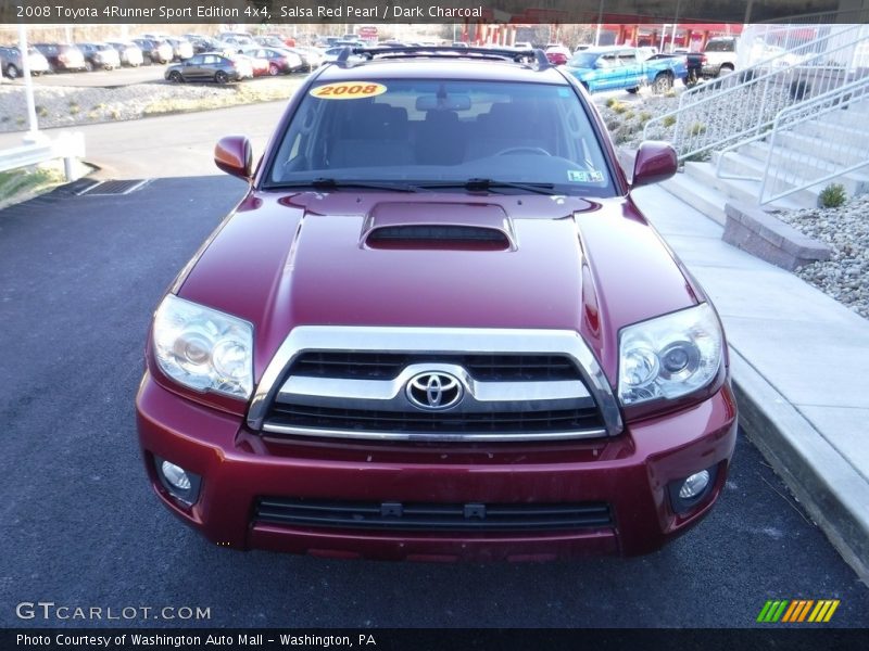 Salsa Red Pearl / Dark Charcoal 2008 Toyota 4Runner Sport Edition 4x4