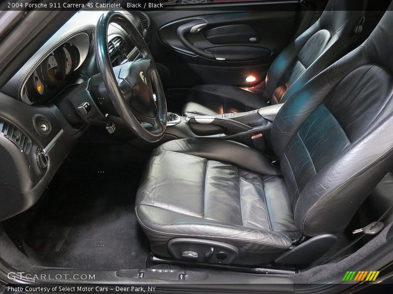 Black / Black 2004 Porsche 911 Carrera 4S Cabriolet