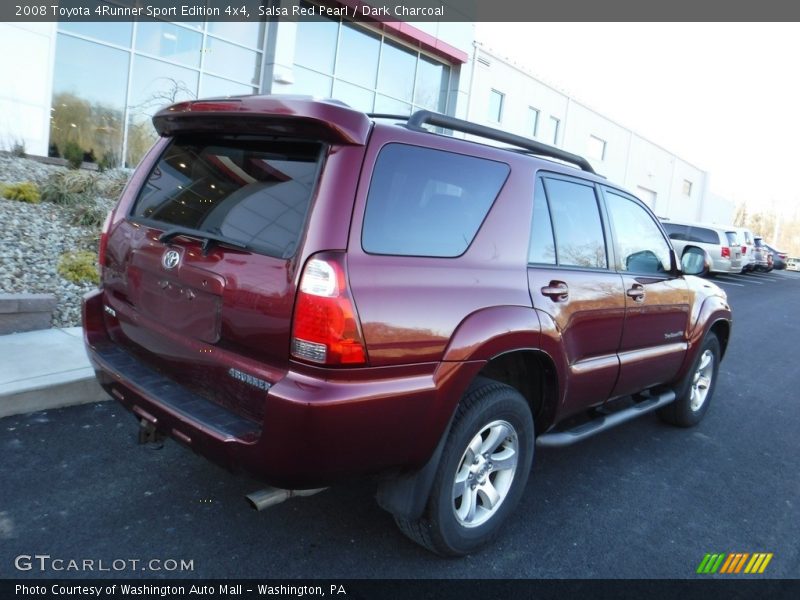 Salsa Red Pearl / Dark Charcoal 2008 Toyota 4Runner Sport Edition 4x4