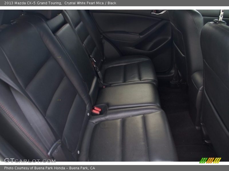 Crystal White Pearl Mica / Black 2013 Mazda CX-5 Grand Touring