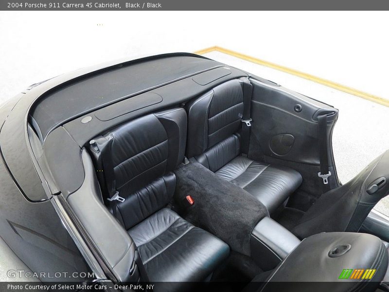 Black / Black 2004 Porsche 911 Carrera 4S Cabriolet