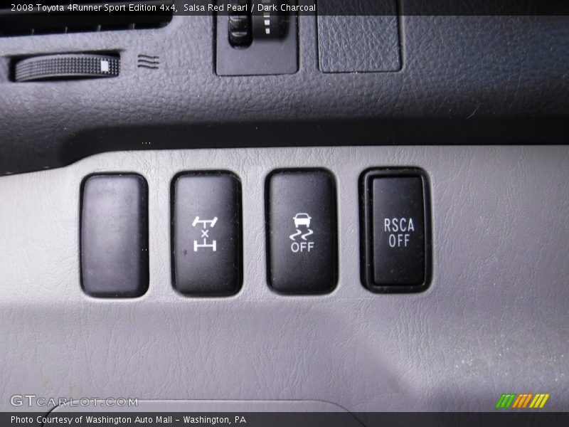 Salsa Red Pearl / Dark Charcoal 2008 Toyota 4Runner Sport Edition 4x4