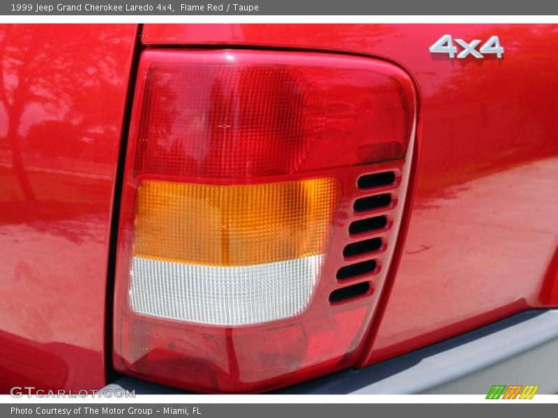 Flame Red / Taupe 1999 Jeep Grand Cherokee Laredo 4x4