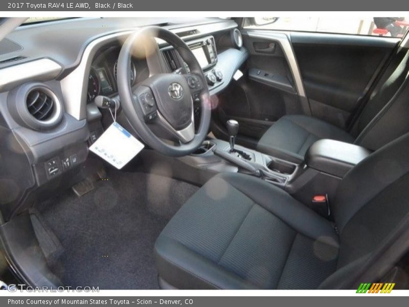 Black / Black 2017 Toyota RAV4 LE AWD
