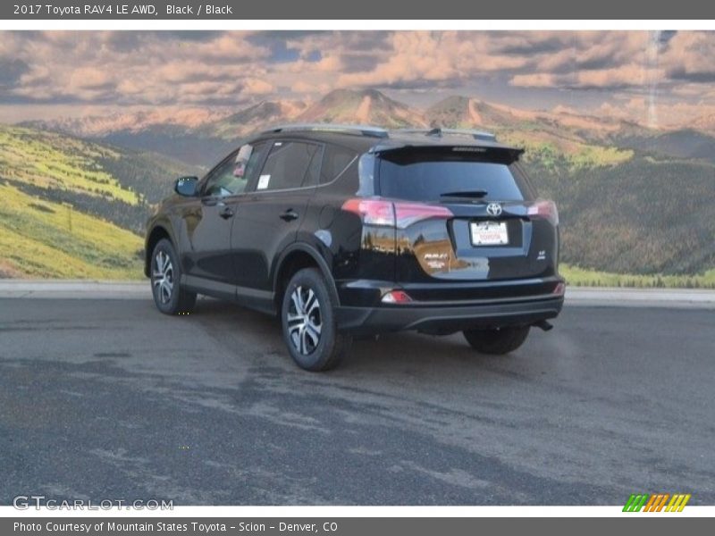 Black / Black 2017 Toyota RAV4 LE AWD