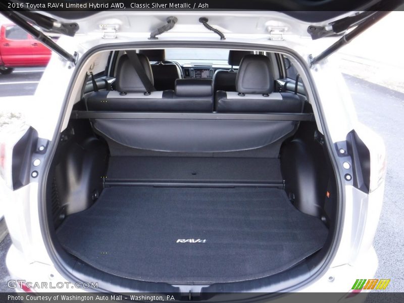 Classic Silver Metallic / Ash 2016 Toyota RAV4 Limited Hybrid AWD