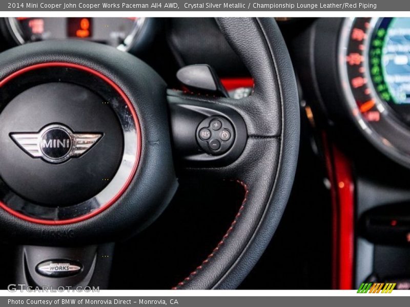  2014 Cooper John Cooper Works Paceman All4 AWD Steering Wheel